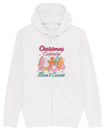 retro de Craciun - Christmas calories do not count White