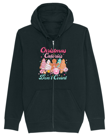 retro de Craciun - Christmas calories do not count Black