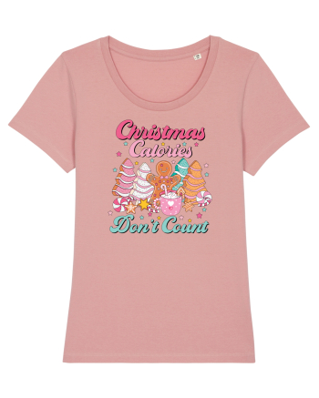 retro de Craciun - Christmas calories do not count Canyon Pink