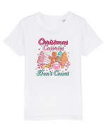 retro de Craciun - Christmas calories do not count Tricou mânecă scurtă  Copii Mini Creator