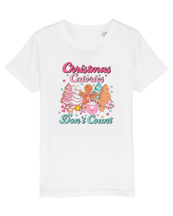 retro de Craciun - Christmas calories do not count White