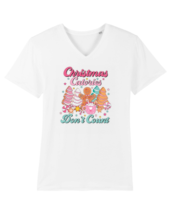 retro de Craciun - Christmas calories do not count White