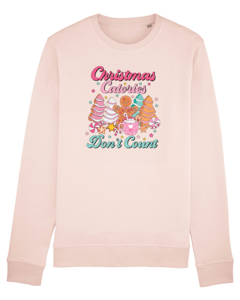 retro de Craciun - Christmas calories do not count Candy Pink
