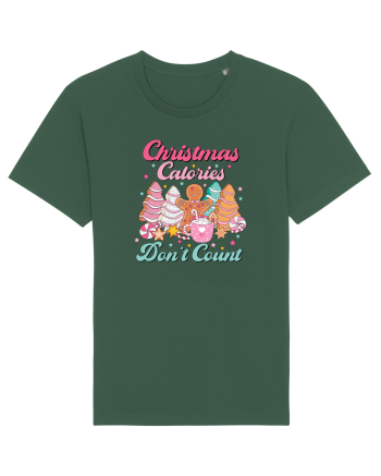 retro de Craciun - Christmas calories do not count Bottle Green