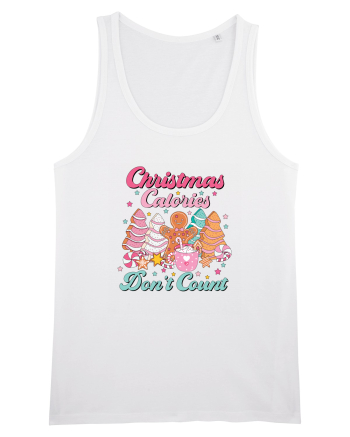 retro de Craciun - Christmas calories do not count White