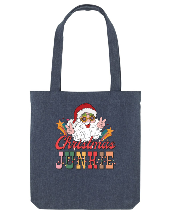 retro de Craciun - Christmas junkie Midnight Blue