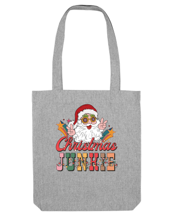 retro de Craciun - Christmas junkie Heather Grey