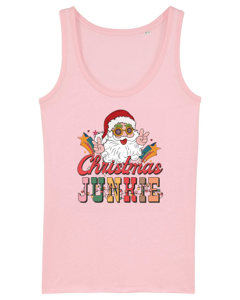 retro de Craciun - Christmas junkie Cotton Pink