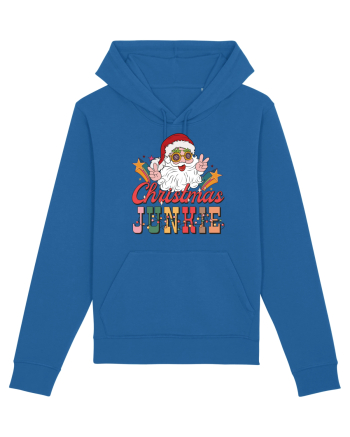 retro de Craciun - Christmas junkie Royal Blue