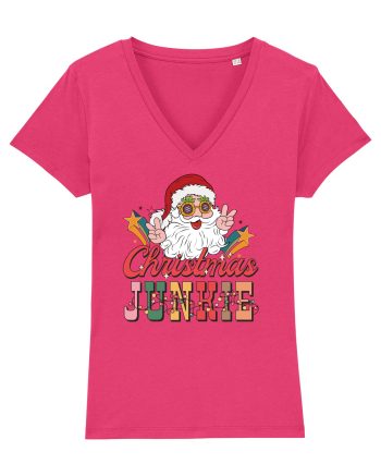 retro de Craciun - Christmas junkie Raspberry