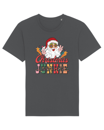 retro de Craciun - Christmas junkie Anthracite