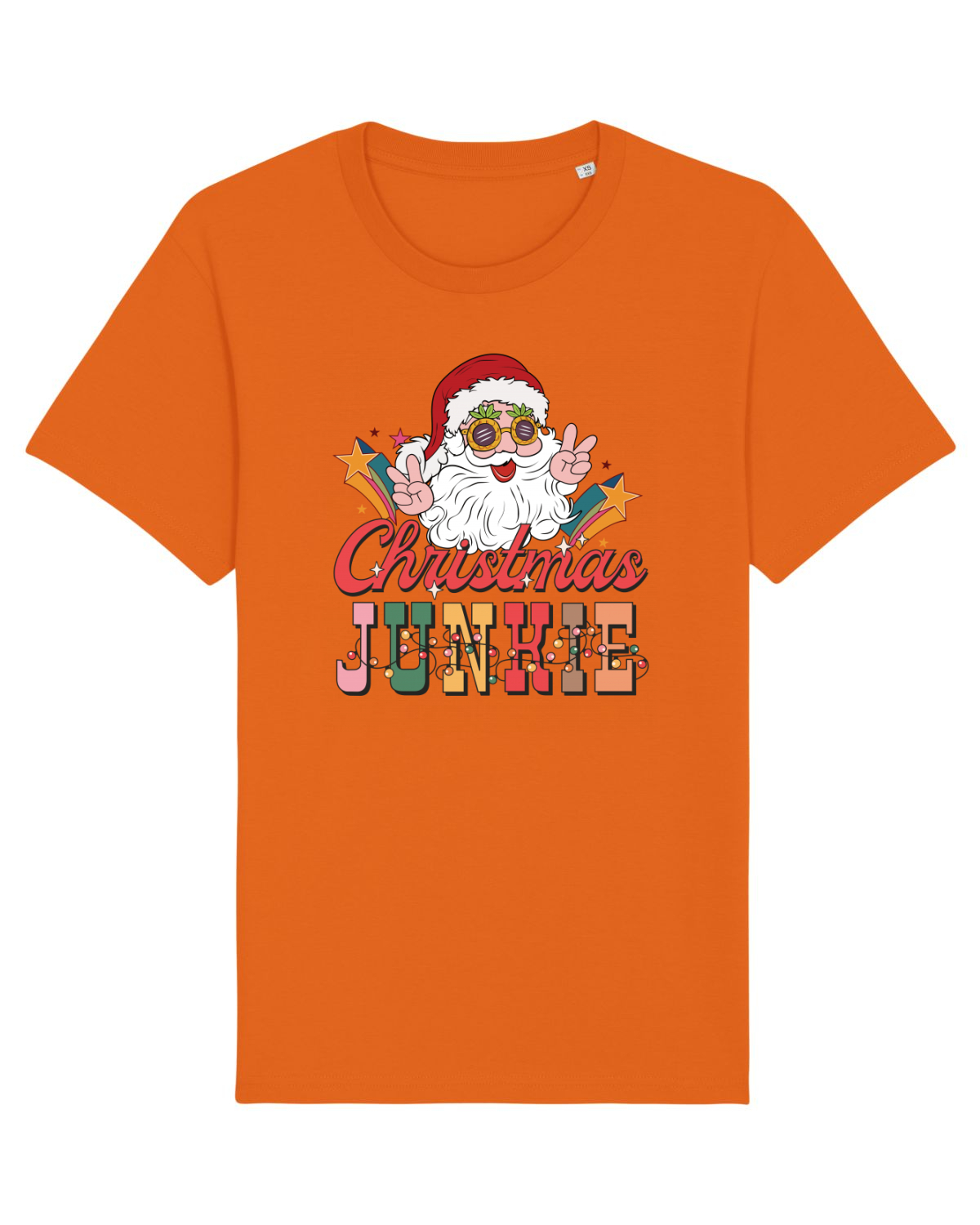 Tricou mânecă scurtă Unisex Rocker Bright Orange