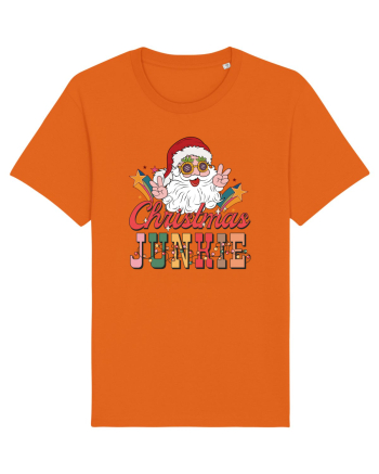 retro de Craciun - Christmas junkie Bright Orange