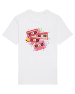 retro de Craciun - Christmas retro music Tricou mânecă scurtă Unisex Rocker
