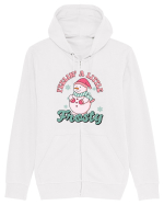 retro de Craciun - Feeling a little frosty Hanorac cu fermoar Unisex Connector