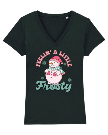 retro de Craciun - Feeling a little frosty Black