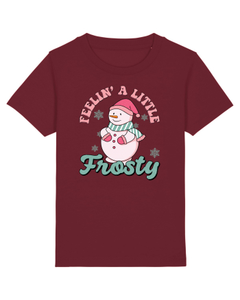 retro de Craciun - Feeling a little frosty Burgundy