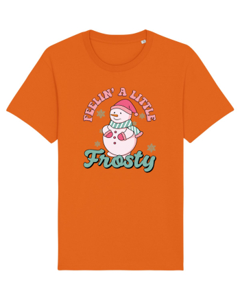 retro de Craciun - Feeling a little frosty Bright Orange