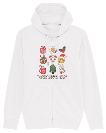 retro de Craciun - Festive AF White