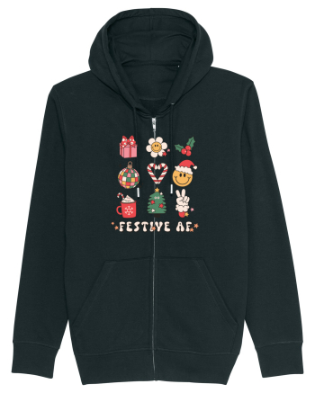 retro de Craciun - Festive AF Black