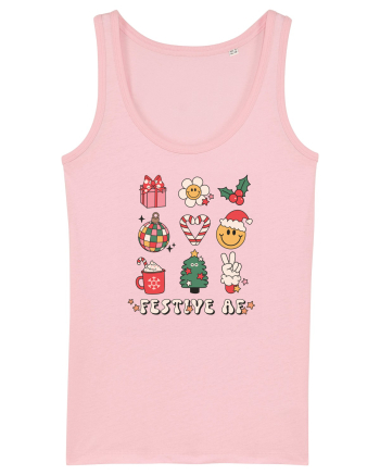retro de Craciun - Festive AF Cotton Pink