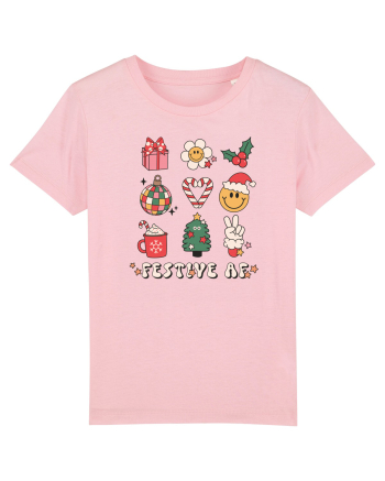 retro de Craciun - Festive AF Cotton Pink