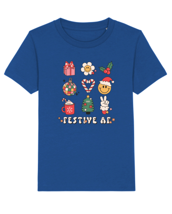 retro de Craciun - Festive AF Majorelle Blue