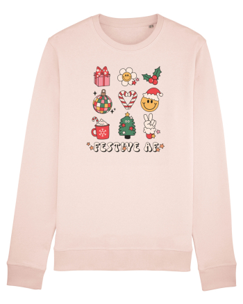 retro de Craciun - Festive AF Candy Pink