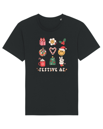 retro de Craciun - Festive AF Black