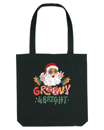 retro de Craciun - Groovy and bright Black
