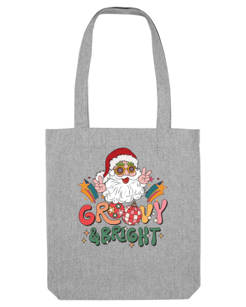retro de Craciun - Groovy and bright Heather Grey