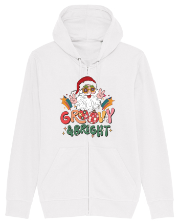 retro de Craciun - Groovy and bright White