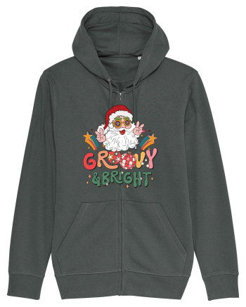retro de Craciun - Groovy and bright Anthracite
