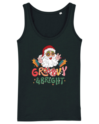 retro de Craciun - Groovy and bright Black