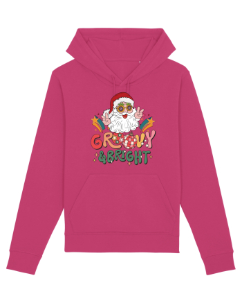 retro de Craciun - Groovy and bright Raspberry