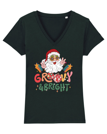 retro de Craciun - Groovy and bright Black