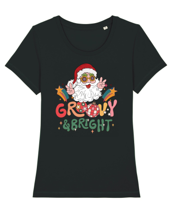 retro de Craciun - Groovy and bright Black