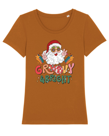 retro de Craciun - Groovy and bright Roasted Orange