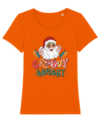 retro de Craciun - Groovy and bright Bright Orange