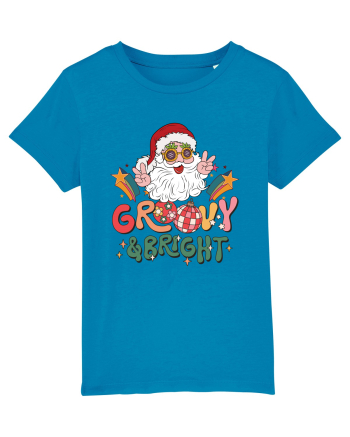 retro de Craciun - Groovy and bright Azur