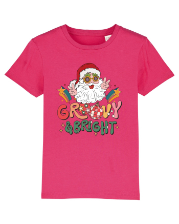 retro de Craciun - Groovy and bright Raspberry