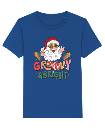 retro de Craciun - Groovy and bright Majorelle Blue
