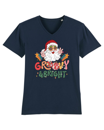 retro de Craciun - Groovy and bright French Navy