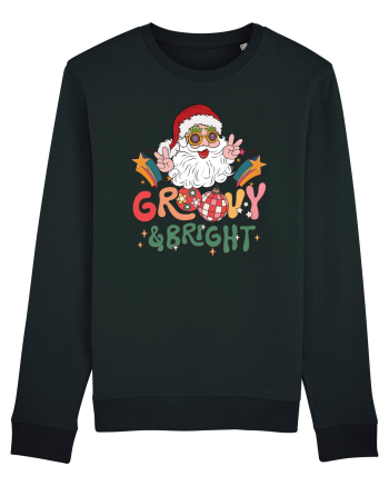 retro de Craciun - Groovy and bright Black