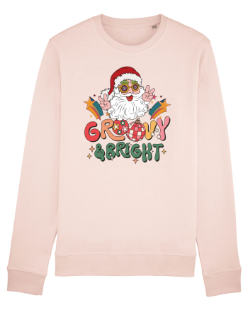retro de Craciun - Groovy and bright Candy Pink