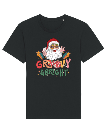 retro de Craciun - Groovy and bright Black