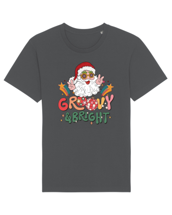 retro de Craciun - Groovy and bright Anthracite