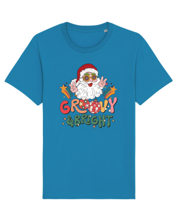 retro de Craciun - Groovy and bright Azur
