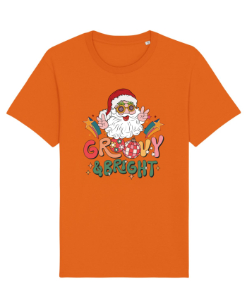 retro de Craciun - Groovy and bright Bright Orange