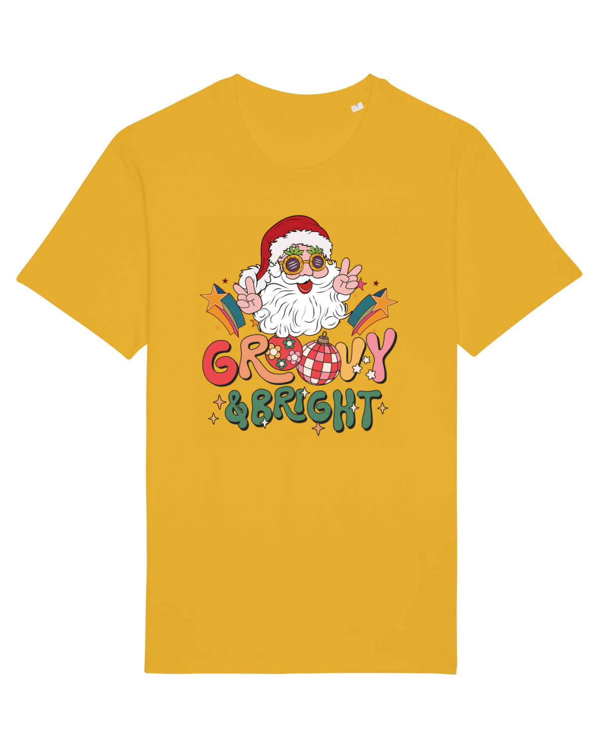 Tricou mânecă scurtă Unisex Rocker Spectra Yellow